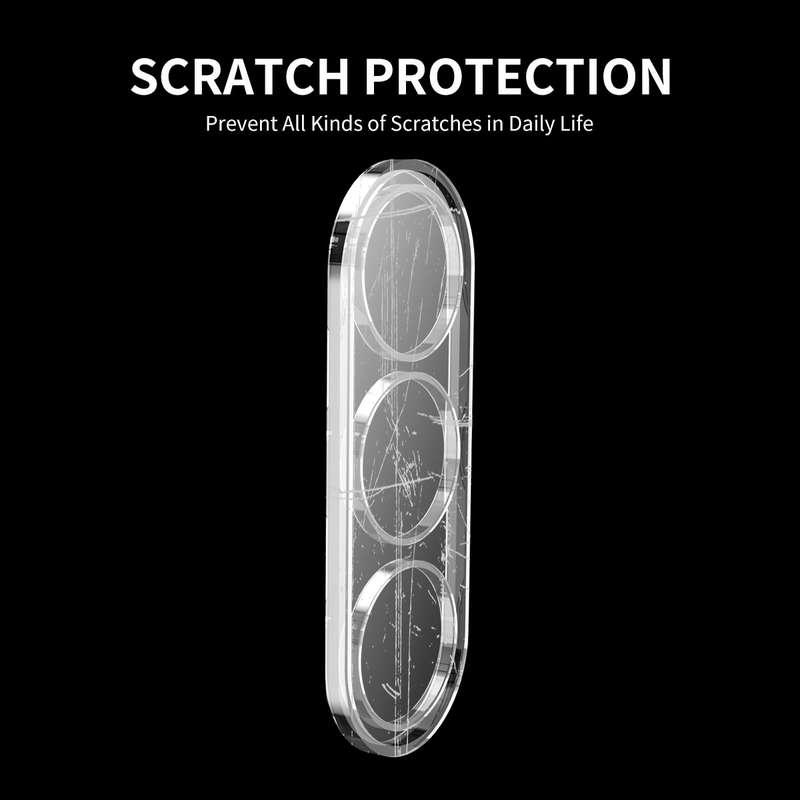 For Samsung Galaxy S23 FE 5G ENKAY Hat-Prince 9H Rear Camera Lens Tempered Glass Film(Black)