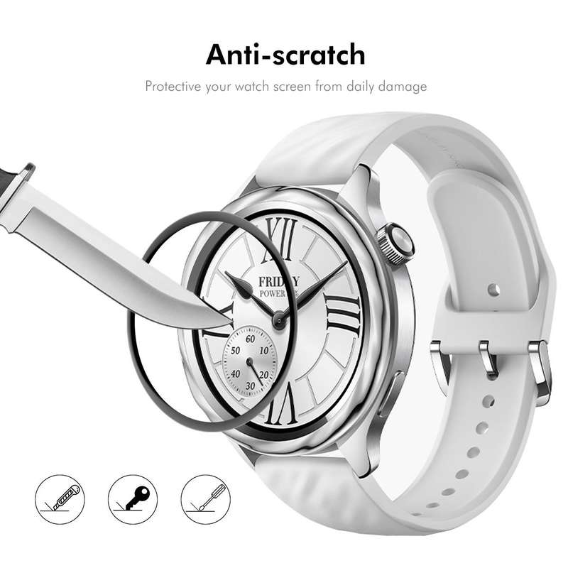 For Xiaomi Watch S4 41mm 2pcs ENKAY ENKAY 3D Full Coverage Soft PC Edge PMMA HD Screen Film