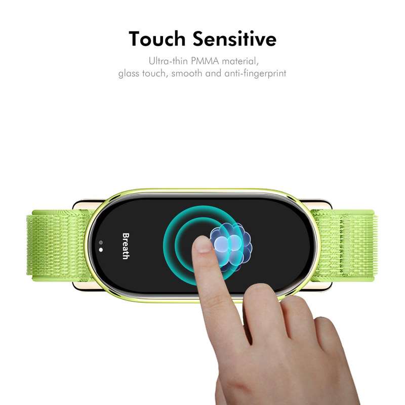 For Xiaomi Smart Band 10 10pcs ENKAY ENKAY 3D Full Coverage Soft PC Edge PMMA HD Screen Film