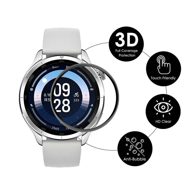 For Xiaomi Watch S4 41mm 10pcs ENKAY ENKAY 3D Full Coverage Soft PC Edge PMMA HD Screen Film