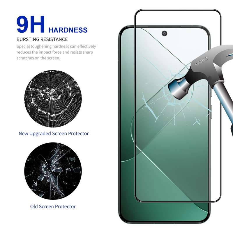 For Xiaomi 14 ENKAY Hat-Prince Full Glue High Aluminum-silicon Tempered Glass Film