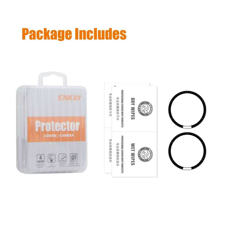 For Garmin Forerunner 955 / 955 Solar 2pcs ENKAY 3D Full Coverage Soft PC Edge + PMMA HD Screen