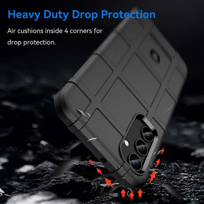For Samsung Galaxy S23 FE 5G Full Coverage Shockproof TPU Phone Case(Army Green)