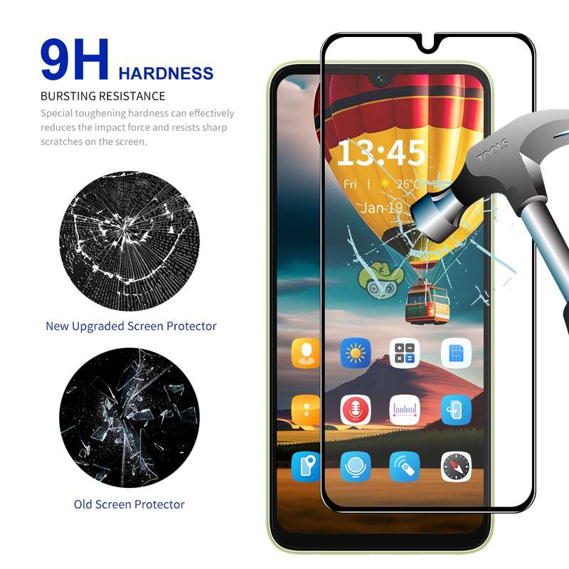 For Samsung Galaxy F15 / M15 10pcs ENKAY Hat-Prince Full Glue High Aluminum-silicon Tempered Gl