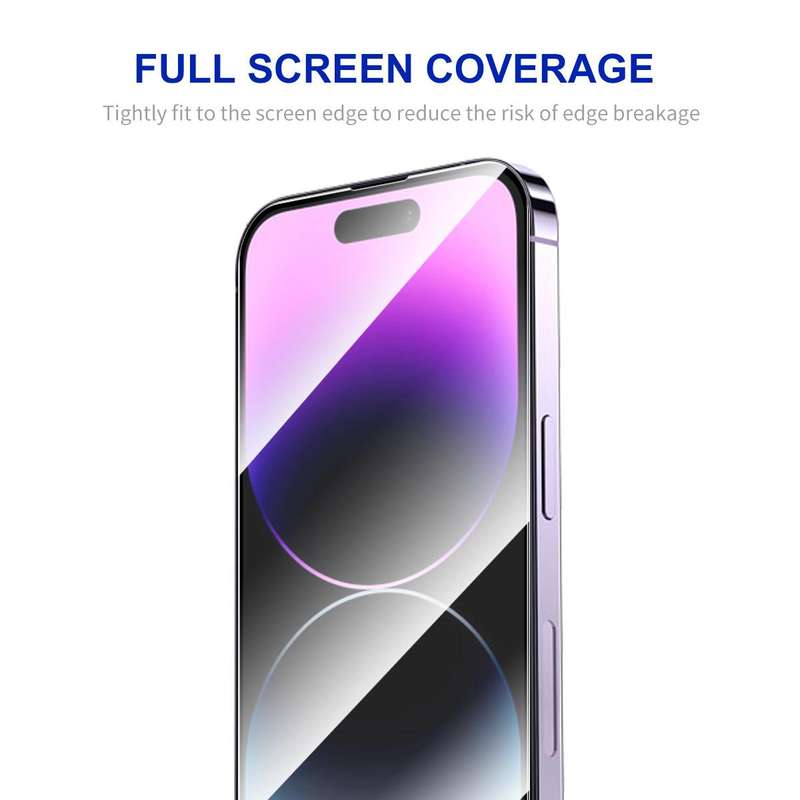 For iPhone 16 Pro 10pcs ENKAY Full Glue High Aluminum-silicon Tempered Glass Film