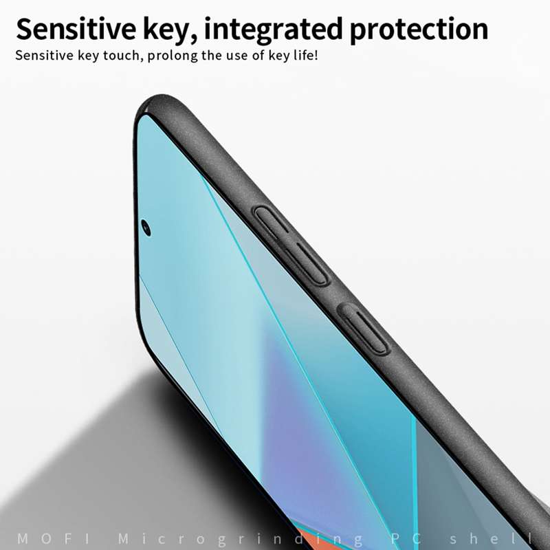 For Xiaomi Redmi Note 13 5G MOFI Fandun Series Frosted PC Ultra-thin All-inclusive Phone Case(R