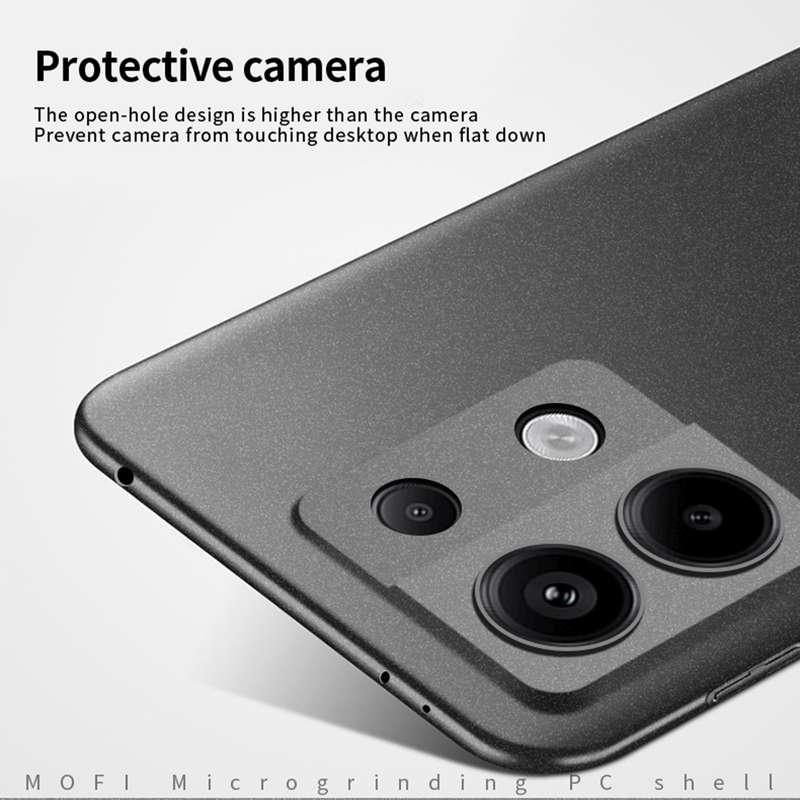 For Xiaomi Redmi Note 13 5G MOFI Fandun Series Frosted PC Ultra-thin All-inclusive Phone Case(R