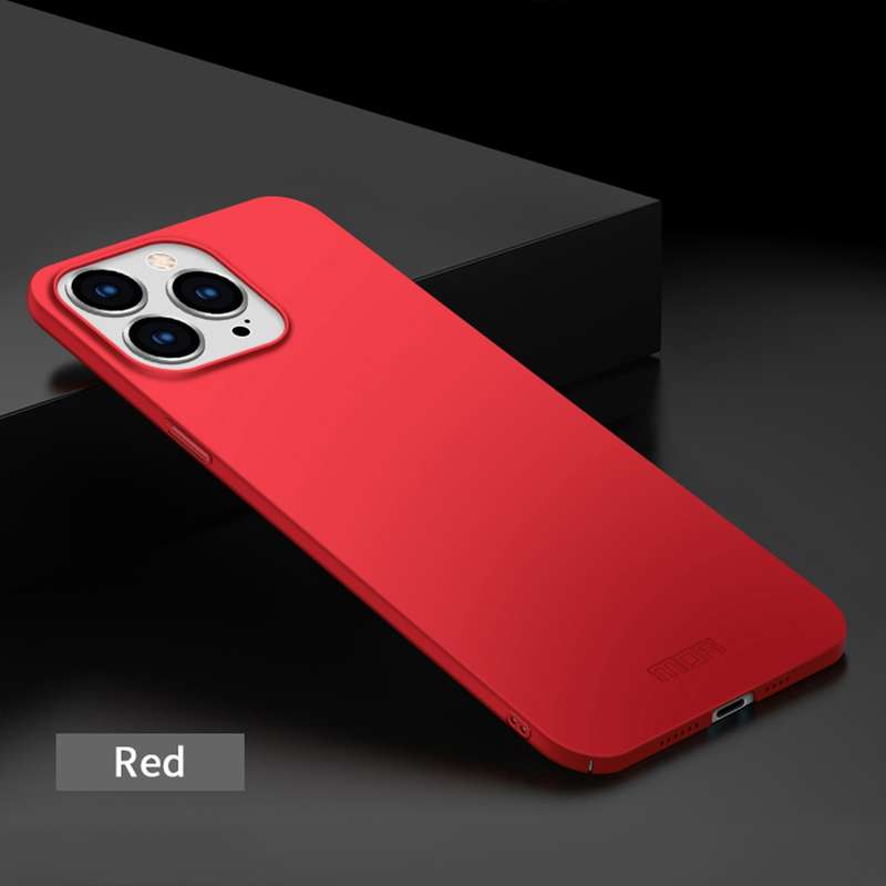 For iPhone 15 Pro Max MOFI Frosted PC Ultra-thin Hard Phone Case(Rose Gold)