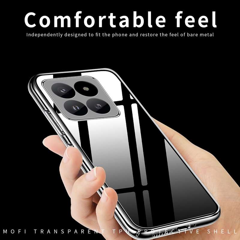 For Xiaomi 14 Pro MOFI Ming Series Ultra-thin TPU Phone Case(Transparent)