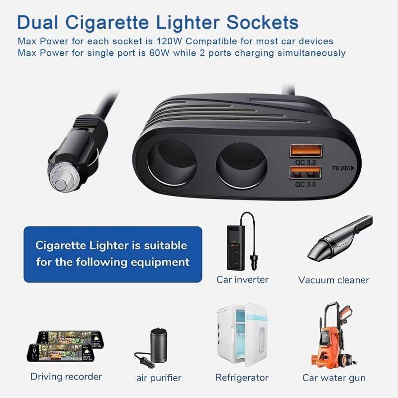 TR-31 PD 18W High Power Type-C + Dual USB QC 3.0 Fast Charger