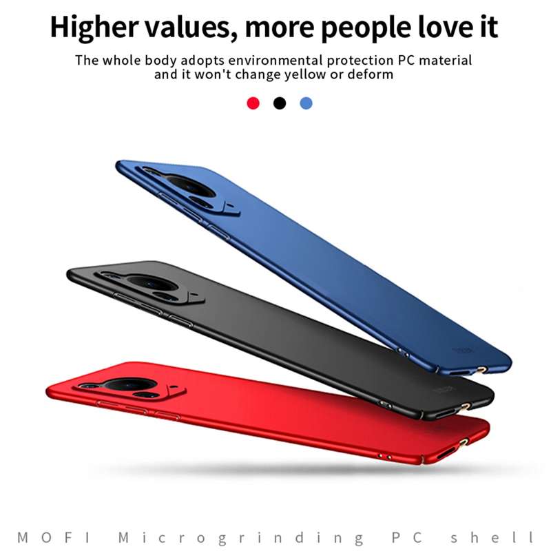 For Huawei Pura 70 Ultra / P70 Art MOFI Micro-Frosted PC Ultra-thin Hard Phone Case(Blue)