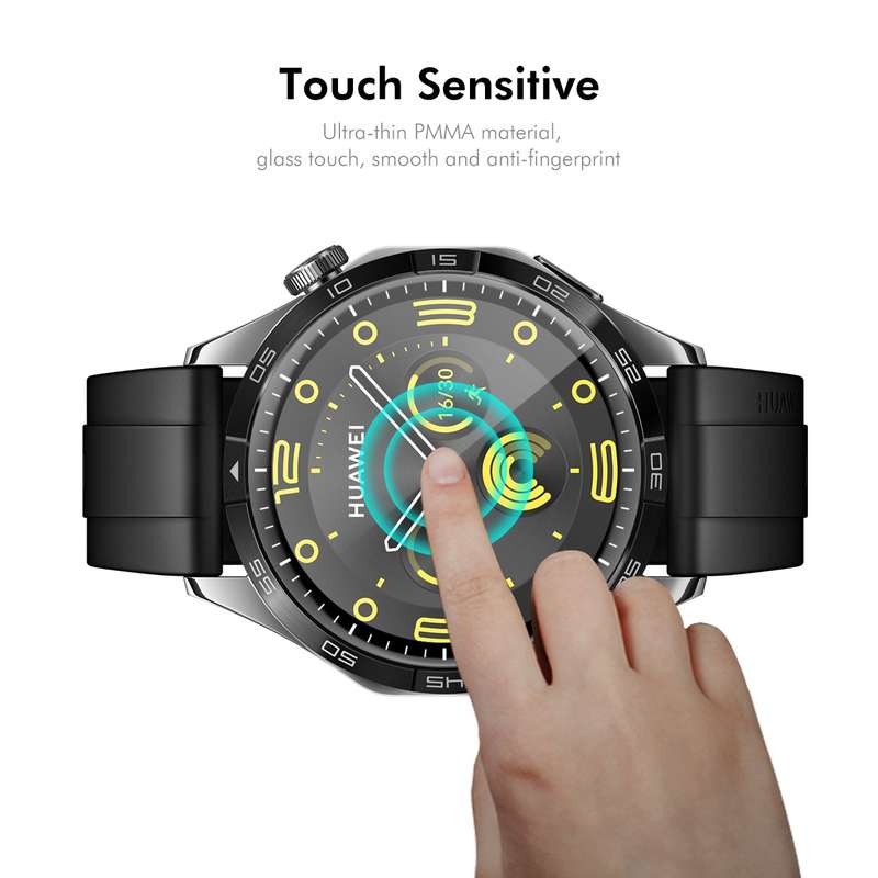 For Huawei Watch GT 5 46mm 10pcs ENKAY 3D Full Coverage Soft PC Edge PMMA HD Screen Film
