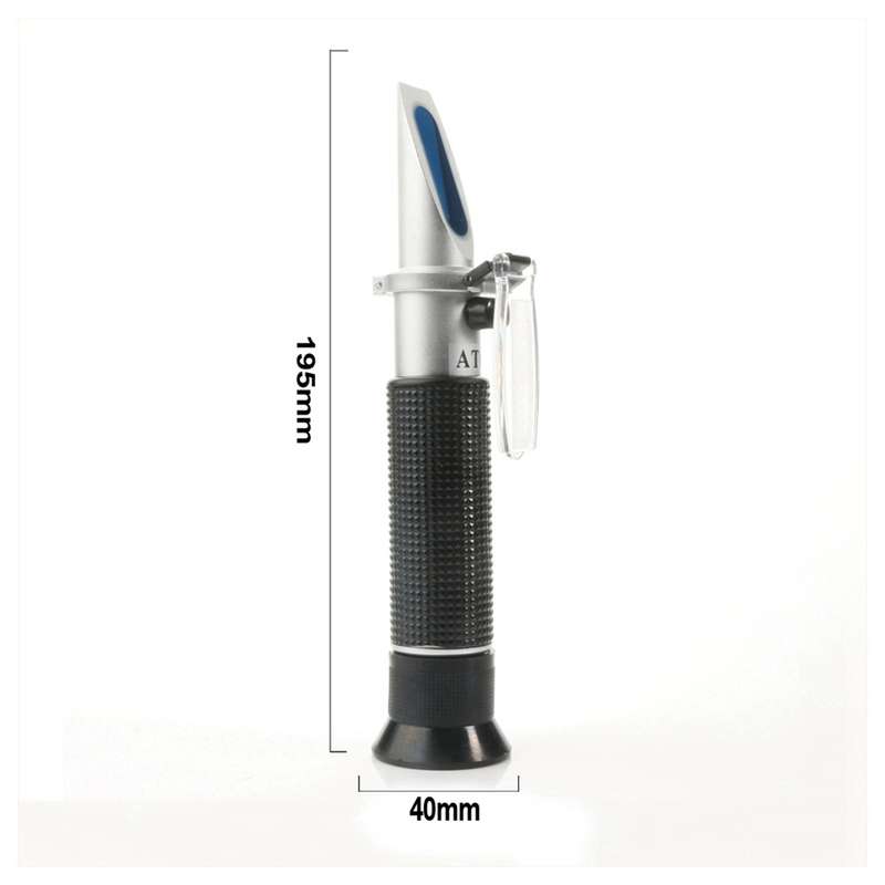 RZ116 Refractometer Alcohol Portable Automatic Digital Refractometer 0-80 Glycol Handheld Atc Brix R