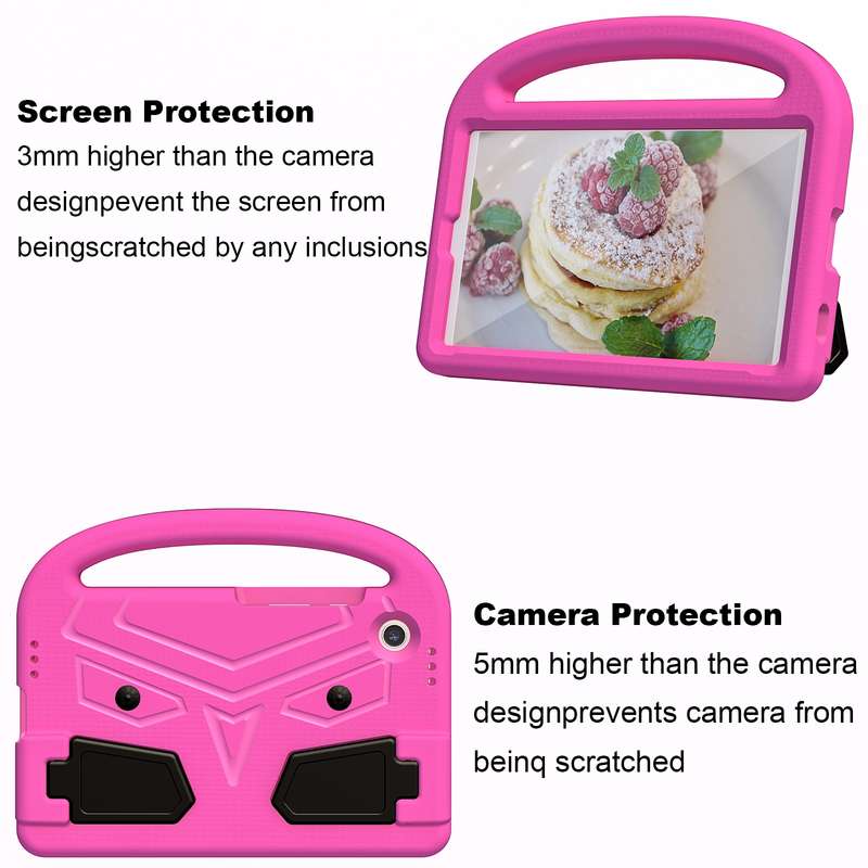 For Samsung Galaxy Tab A9 Sparrow Style Shockproof Kickstand EVA Tablet Case(Purple)