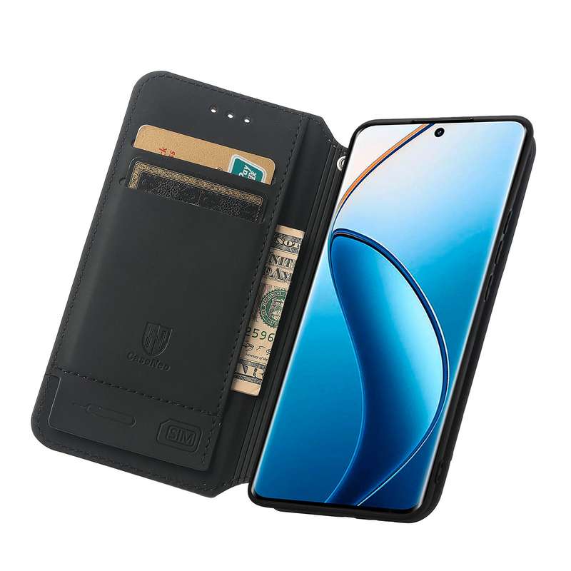For Realme 12 Pro CaseNeo Colorful Magnetic Leather Phone Case(Colorful Cloud)