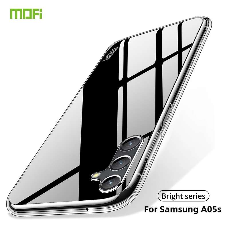 For Samsung Galaxy A05s MOFI Ming Series Ultra-thin TPU Phone Case(Transparent)