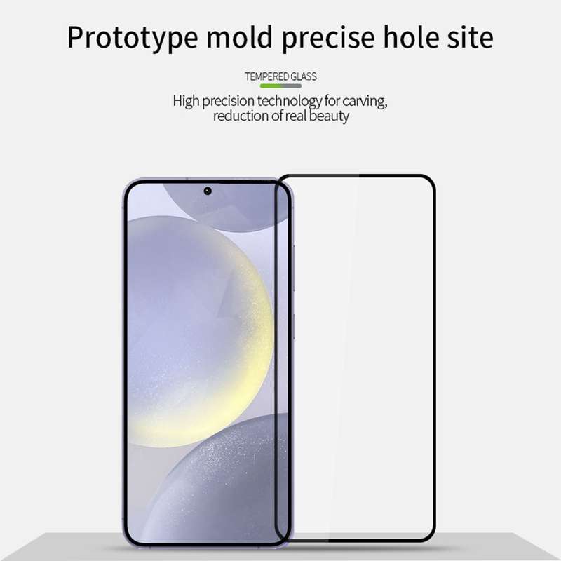 For Samsung Galaxy S24 FE 5G MOFI 9H 2.5D Full Screen Tempered Glass Film(Black)