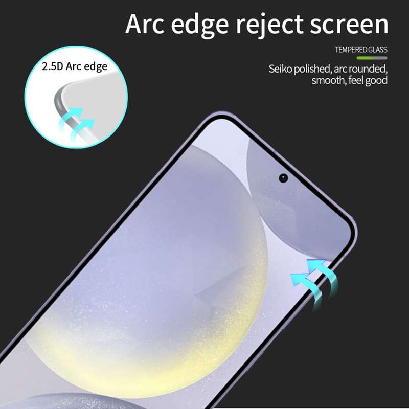 For Samsung Galaxy S24 FE 5G MOFI 9H 2.5D Full Screen Tempered Glass Film(Black)