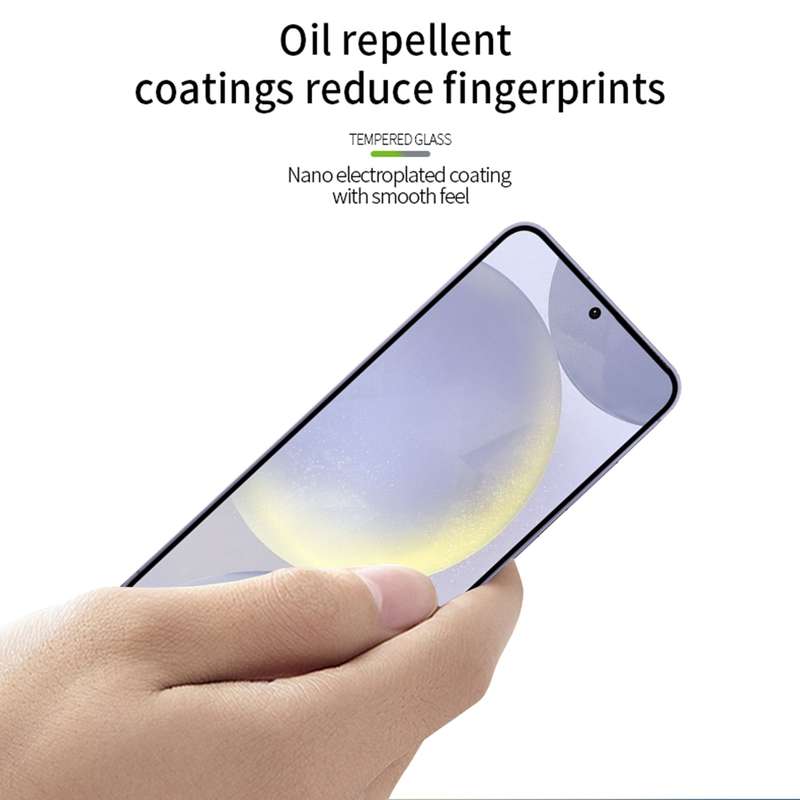 For Samsung Galaxy S24 FE 5G MOFI 9H 2.5D Full Screen Tempered Glass Film(Black)