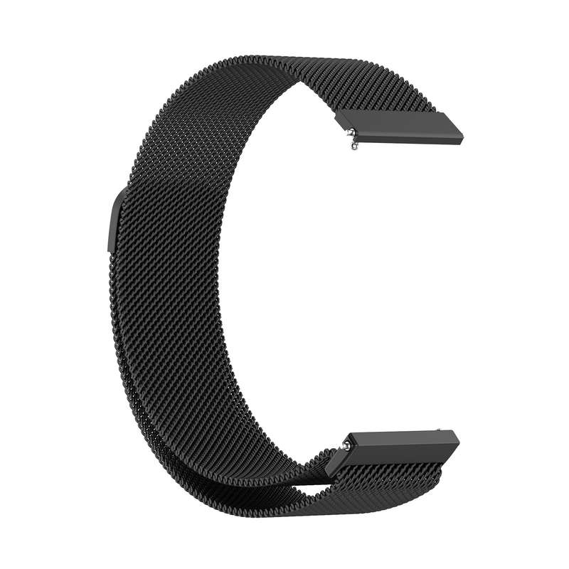 For Huawei Watch GT4 46mm Milan Magnetic Steel Mesh Watch Band(Black)