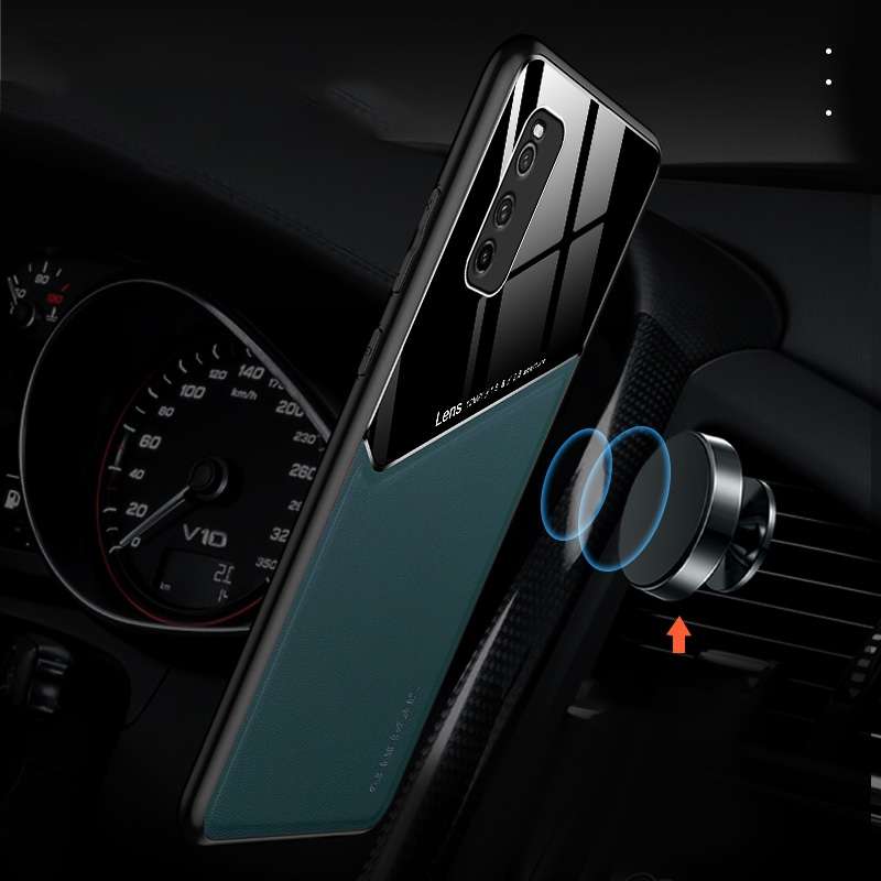 For  vivo iQOO Neo3 All-inclusive Leather Organic Glass Phone Case(Yellow)