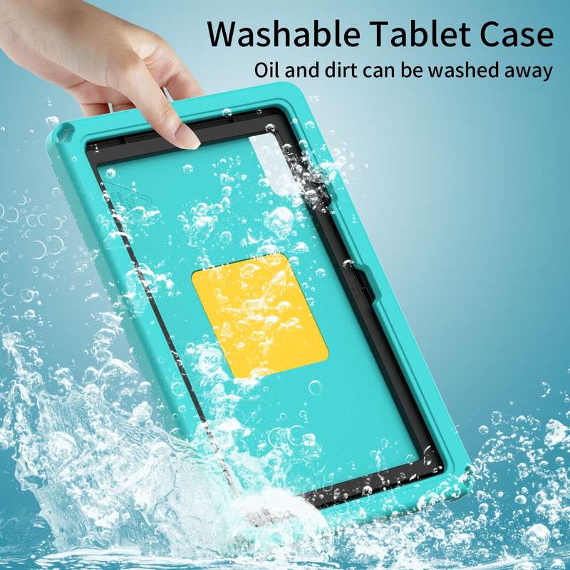 For Xiaomi Redmi Pad 10.6 EVA Hybrid PC Shockproof Tablet Case(Glacial Green)