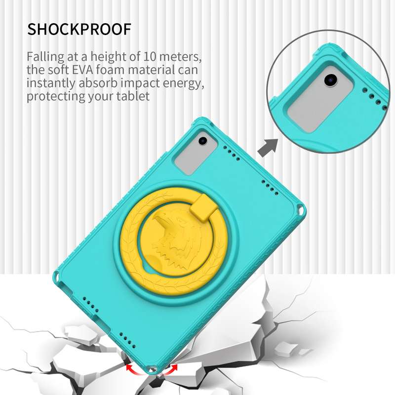 For Xiaomi Redmi Pad 10.6 EVA Hybrid PC Shockproof Tablet Case(Glacial Green)