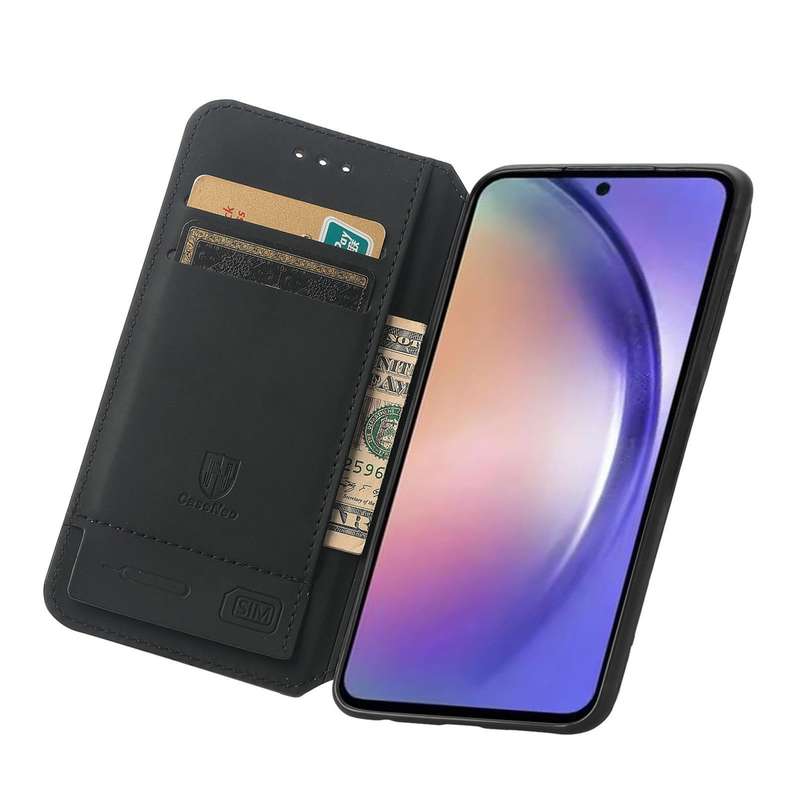 For Samsung Galaxy A55 5G CaseNeo Colorful Magnetic Leather Phone Case(Magic Space)