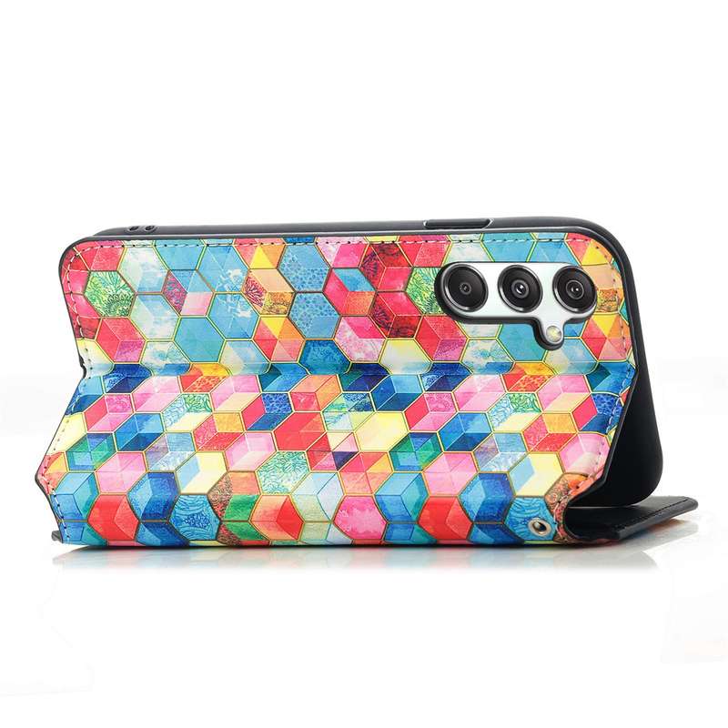 For Samsung Galaxy M34 5G CaseNeo Colorful Magnetic Leather Phone Case(Magic Space)