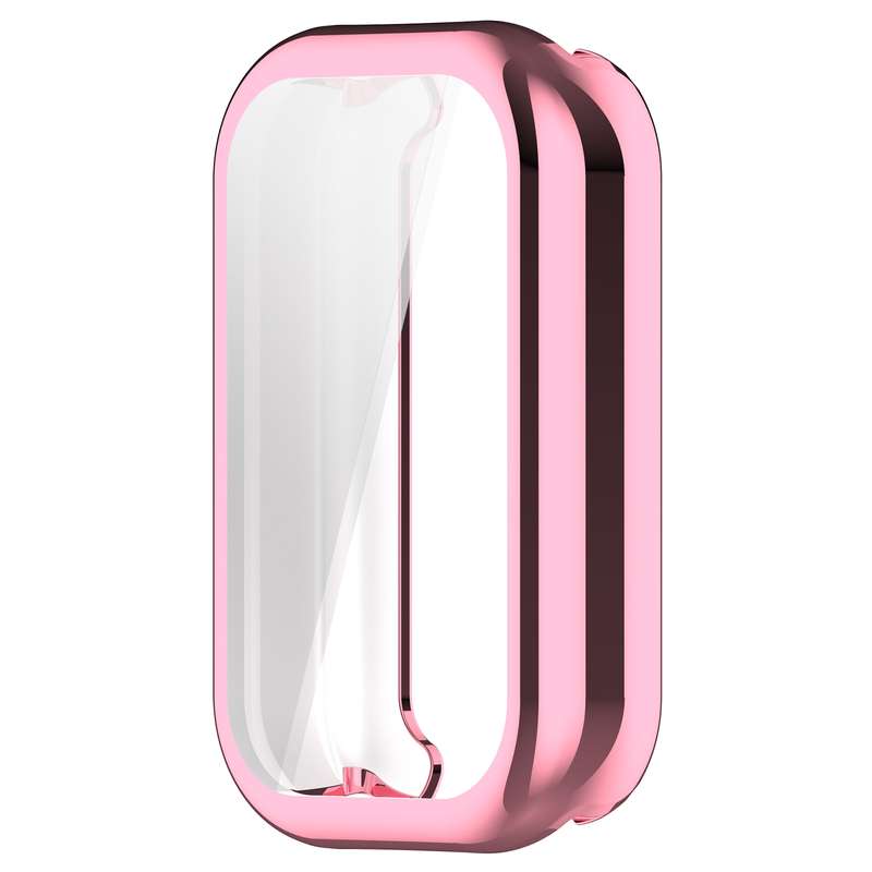 For Redmi Band 2 Full Package TPU Electroplated Watch Protective Case(Rose Gold)