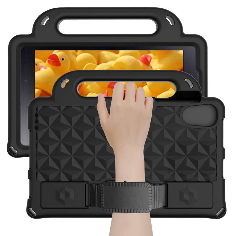 For Samsung Tab A9 8.7 X110 / X115 Diamond Series EVA Shockproof Sleeve Tablet Case(Blue)