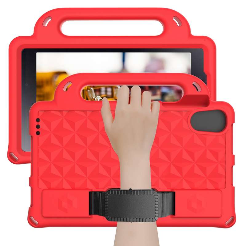 For Samsung Tab A9 8.7 X110 / X115 Diamond Series EVA Shockproof Sleeve Tablet Case(Blue)