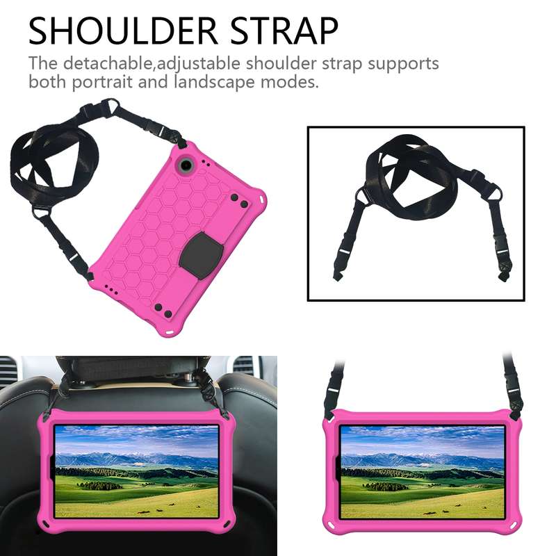 For Samsung Tab A9 8.7 X110 / X115 Diamond Series EVA Shockproof Sleeve Tablet Case(Blue)