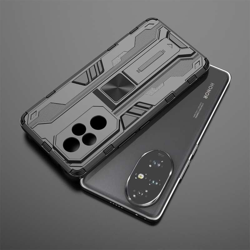 For Honor 200 Pro Supersonic Armor PC Hybrid TPU Phone Case(Grey)