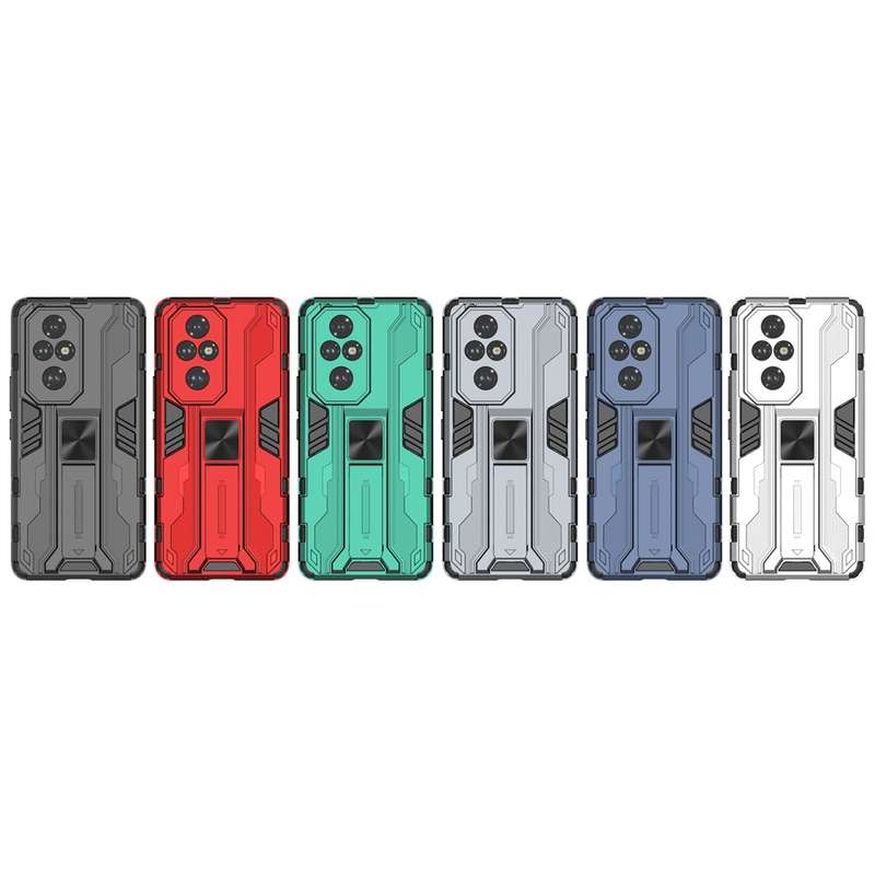 For Honor 200 Pro Supersonic Armor PC Hybrid TPU Phone Case(Grey)