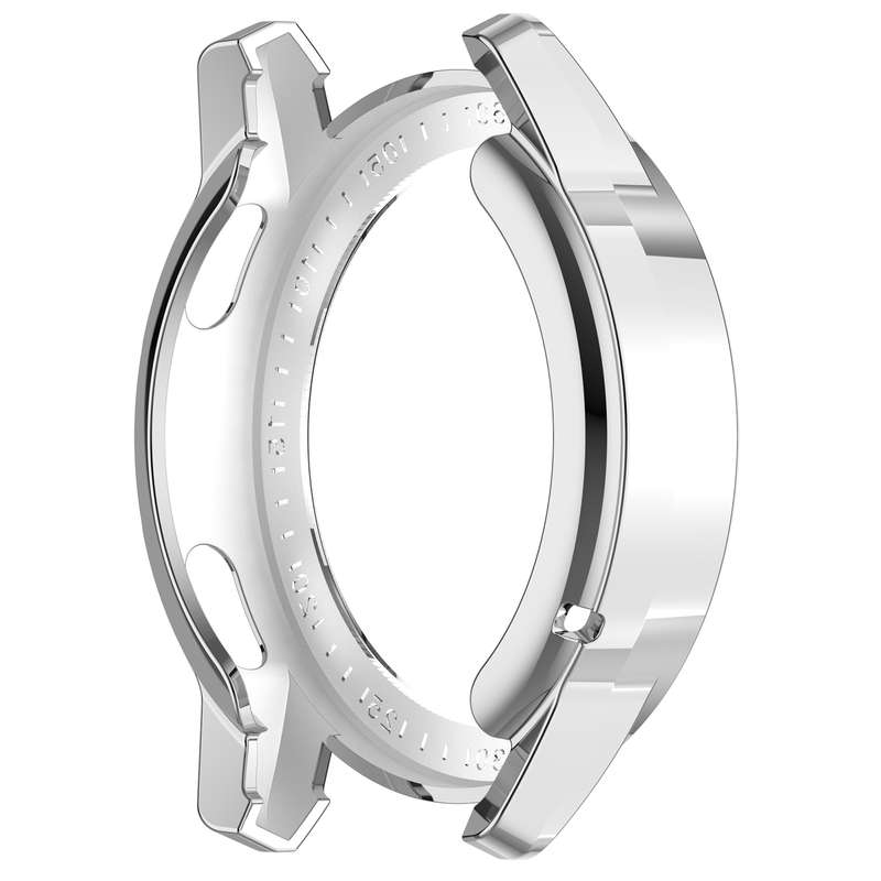 For Xiaomi Watch S3 Full Package TPU Electroplated Watch Protective Case(Silver)
