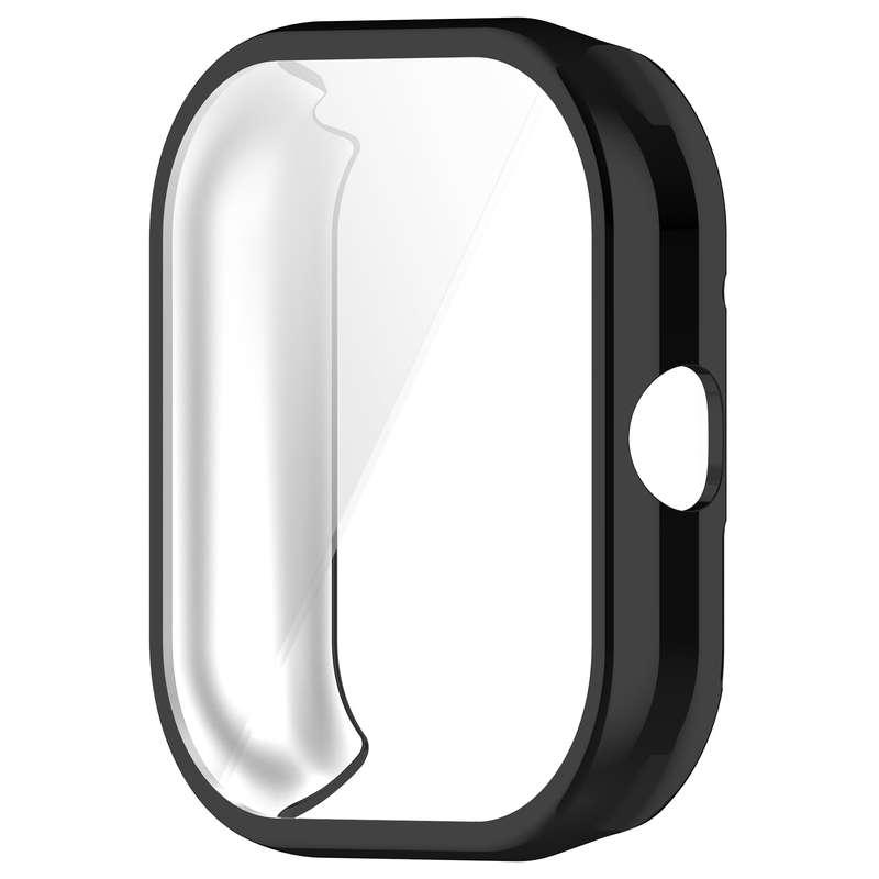For Redmi Watch 4 Full Package TPU Electroplated Watch Protective Case(Black)
