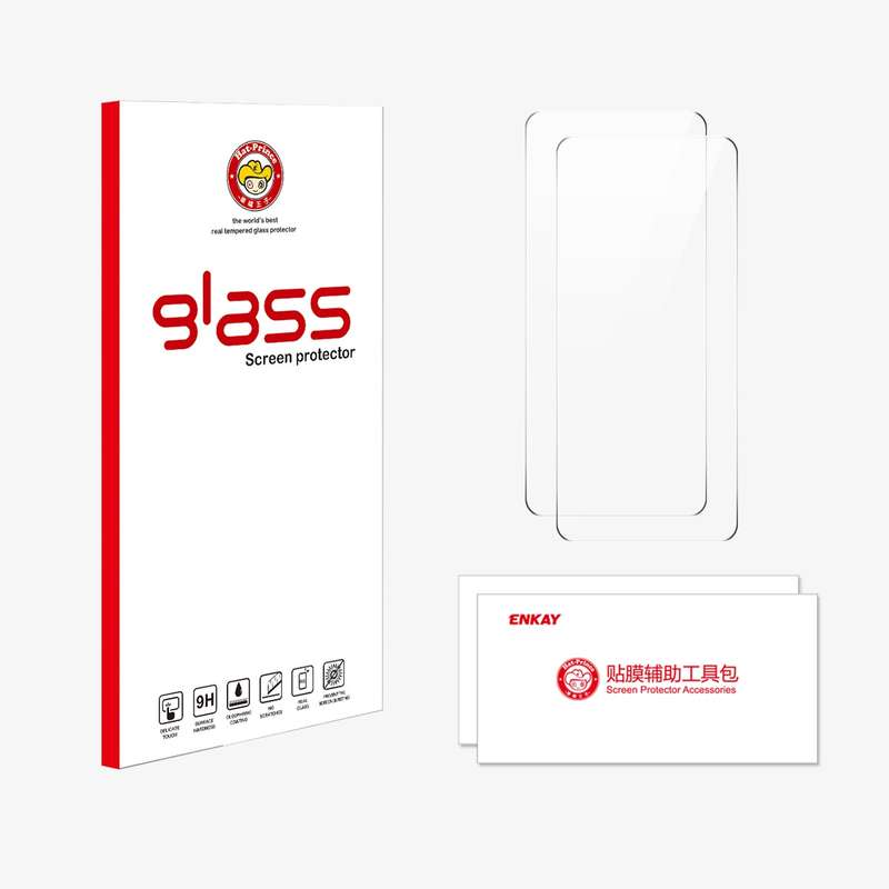 For Huawei Pura 70 2pcs ENKAY 9H Big Arc Edge High Aluminum-silicon Tempered Glass Film