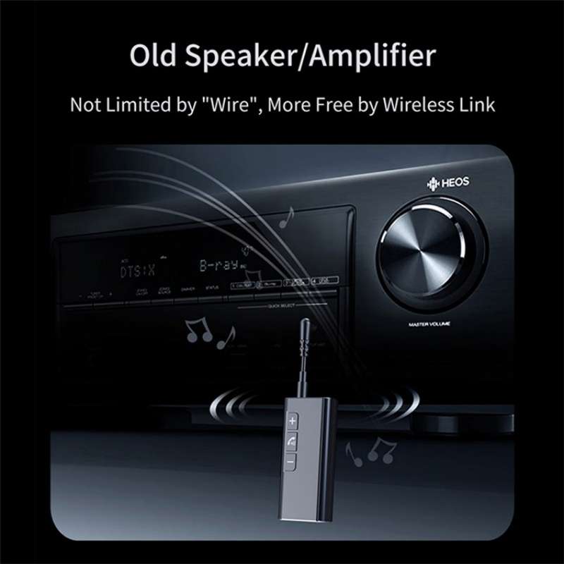 Car Bluetooth Hands-free Call Adapter Power Digital Display Audio Wireless Receiver