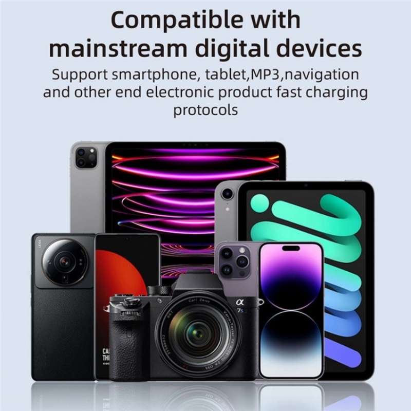 C51 Type-C + USB Car Charger Colorful Light Car Bluetooth Adapter FM Transmitter MP3 Player