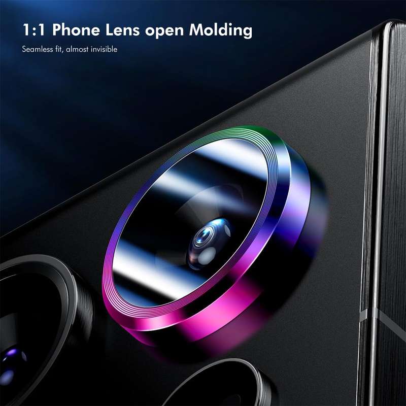 For Samsung Galaxy S24 Ultra 5G ENKAY Hat-Prince AR 9H Rear Lens Aluminium Alloy Tempered Glass