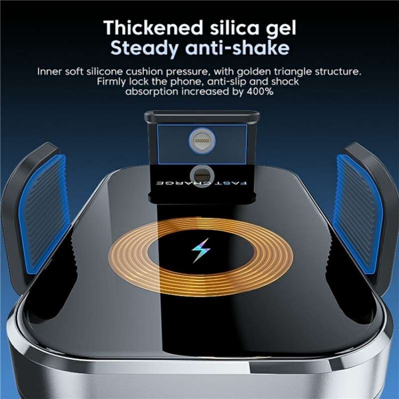 X12s Car Air Vent Wireless Charger 66W High Power Intelligent Induction Holder
