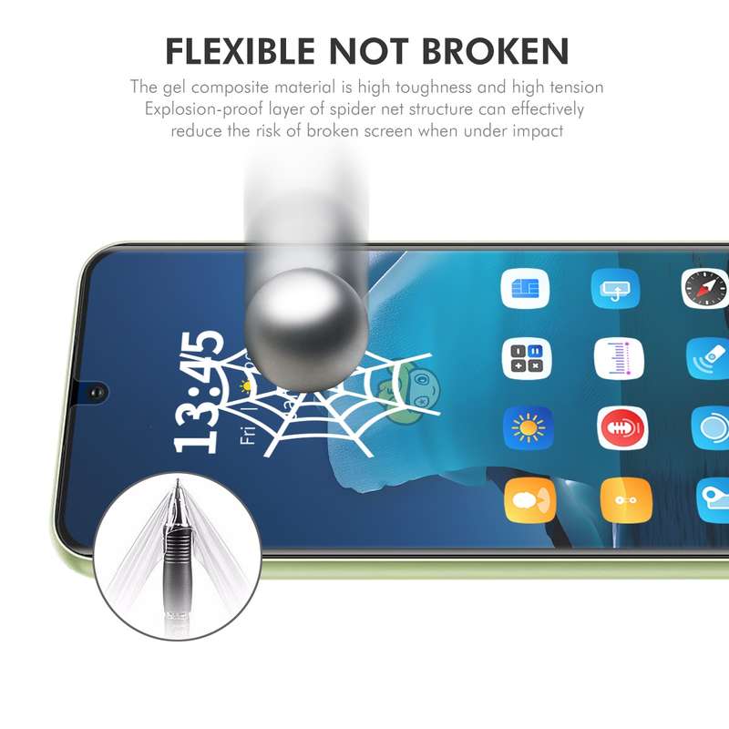 For Motorola Moto G Power 2024 5pcs ENKAY Full Full Glue Coverage Soft Explosion-proof Hydrogel