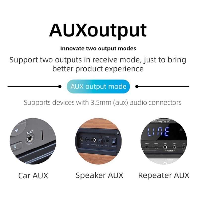 W9 Car Bluetooth Music Receiver USB Bluetooth 5.3 Adapter Wireless Audio Receiver