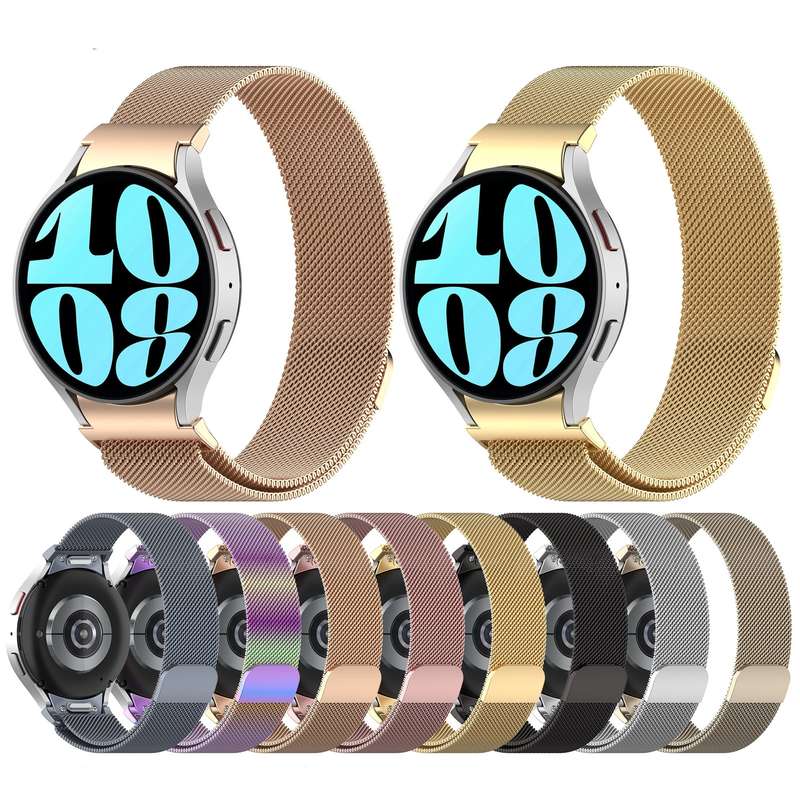 For Samsung Galaxy Watch  7 40 / 44mm Milan Magnetic Quick Release Stainless Steel Watch Band(S