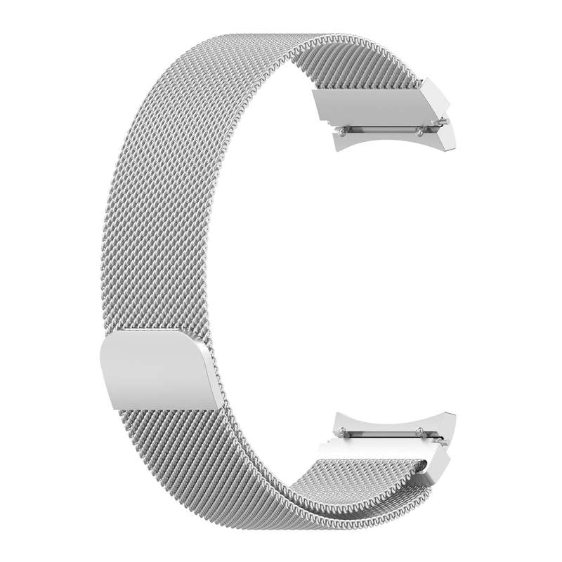 For Samsung Galaxy Watch 7 Ultra 47mm Milan Magnetic Stainless Steel Watch Band(Silver)