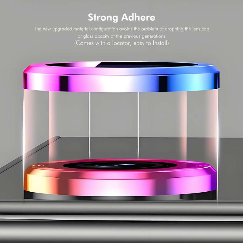 For iPhone 16 Pro / 16 Pro Max ENKAY 9H Rear Lens Aluminium Alloy Tempered Glass Film(Alpine Gr