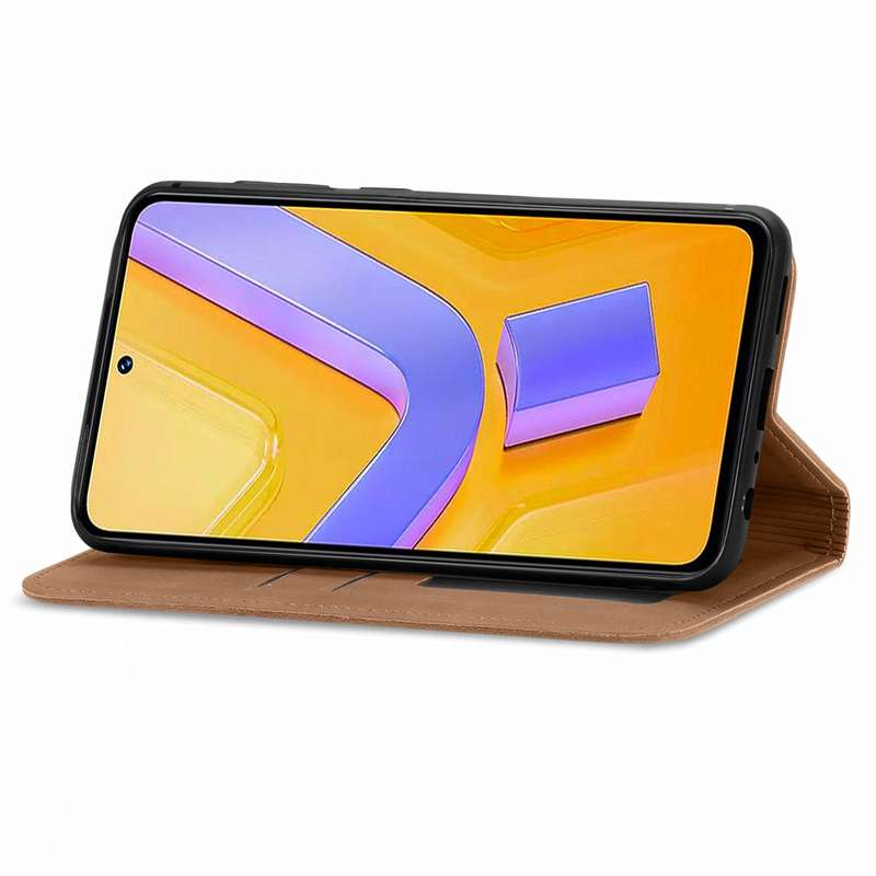 For vivo V40 SE Retro Skin Feel Magnetic Flip Leather Phone Case(Brown)
