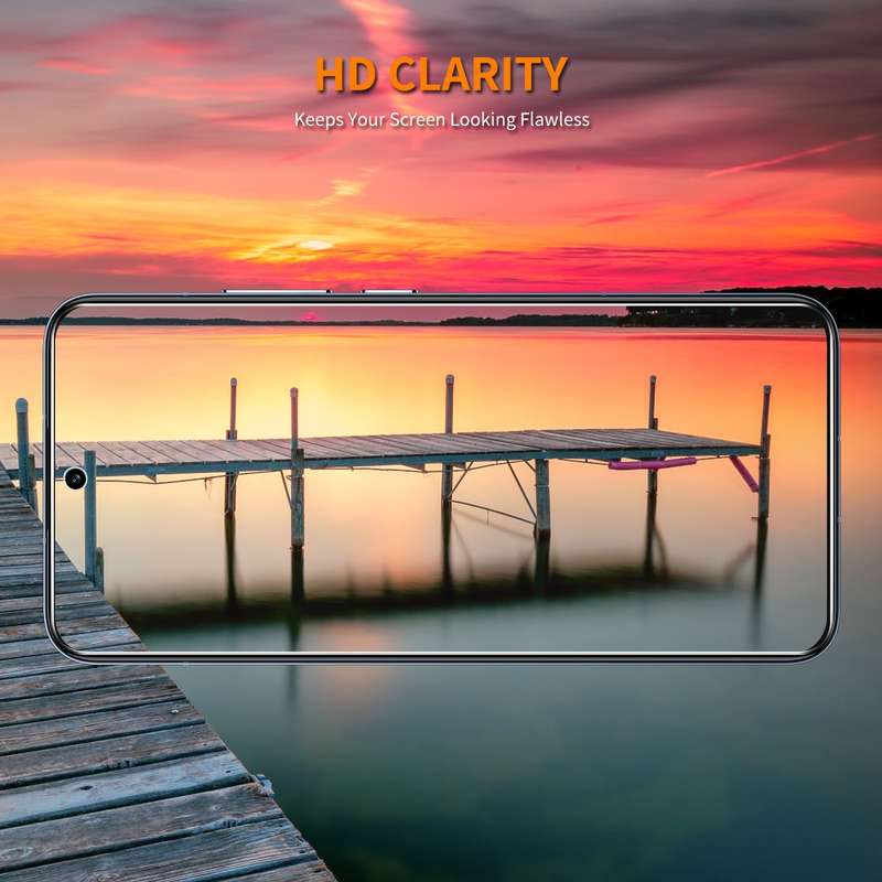 For Google Pixel 9 10pcs ENKAY 9H Big Arc Edge High Aluminum-silicon Tempered Glass Film