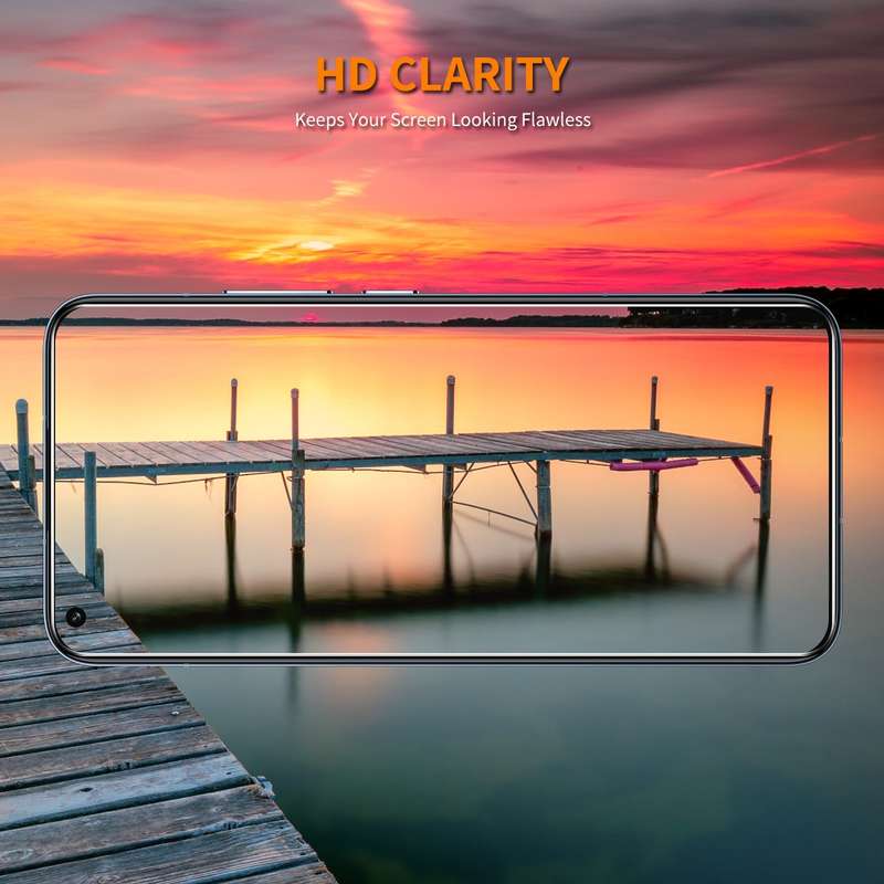 For OnePlus Nord 2T ENKAY 9H Big Arc Edge High Aluminum-silicon Tempered Glass Film
